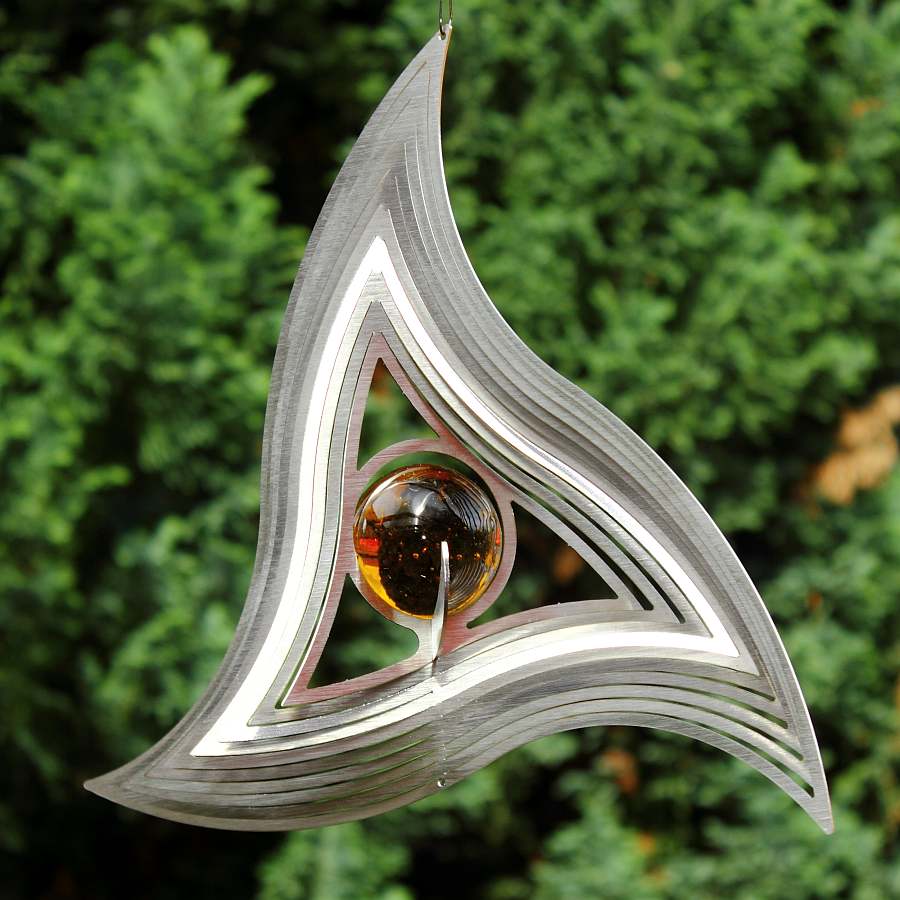 Gartendeko Windspiel-Mobile Triangle